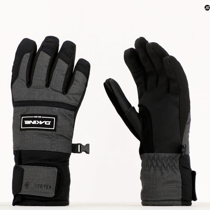 Rękawice snowboardowe męskie Dakine Bronco Gore-Tex Glove carbon/black 6