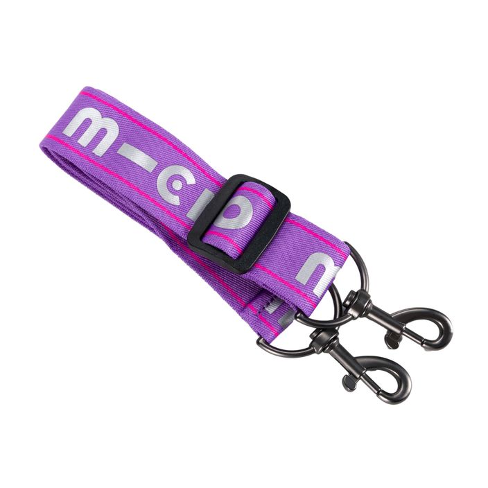 Pasek do transportu hulajnogi Micro Carry Strap purple reflective 2