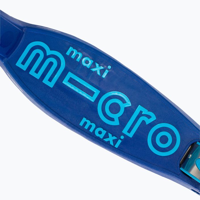 Hulajnoga trójkołowa dziecięca Micro Maxi Deluxe Foldable LED navy 6