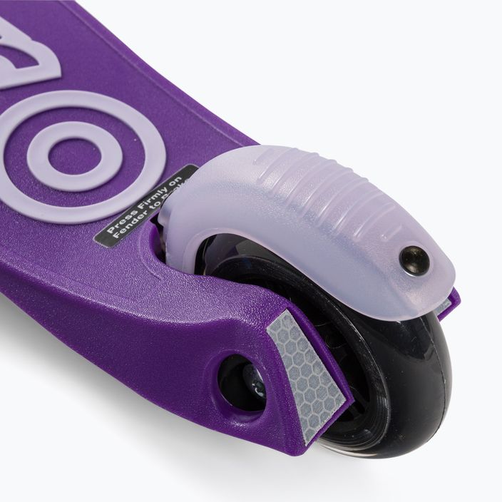 Hulajnoga trójkołowa dziecięca Micro Mini Deluxe LED purple 6