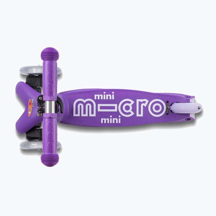 Hulajnoga trójkołowa dziecięca Micro Mini Deluxe Foldable purple 13