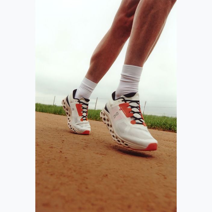 Buty do biegania męskie On Running Cloudstratus 3 undyed-white/sand 3