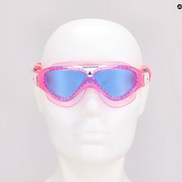 Maska do pływania dziecięca Aquasphere Vista pink/white/blue MS5080209LB 7