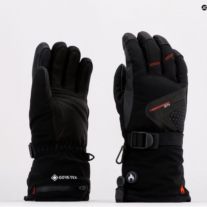 Rękawice narciarskie damskie Viking Heatbooster GTX black 6