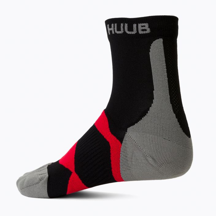 Skarpety do biegania HUUB Active Sock black 2