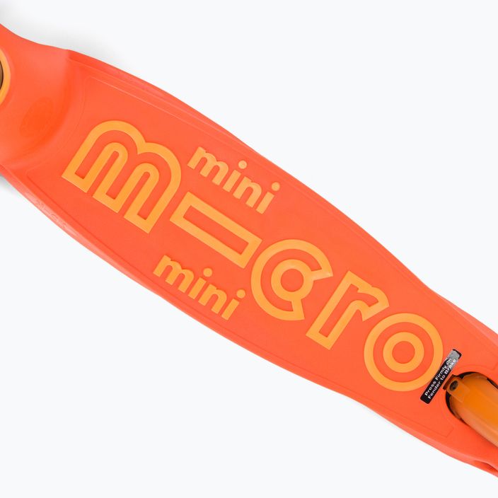 Hulajnoga trójkołowa dziecięca Micro Mini Deluxe orange 5