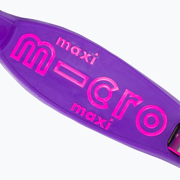 Hulajnoga trójkołowa dziecięca Micro Maxi Deluxe purple 5