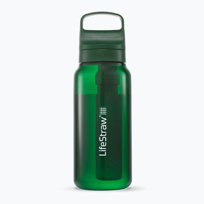 Butelka turystyczna Lifestraw Go 2.0 z filtrem 1 l terrace green