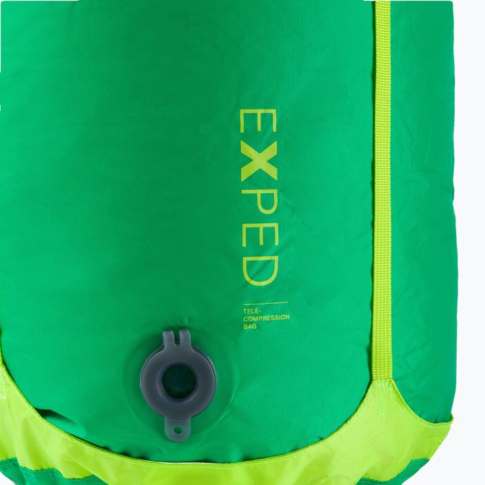 Worek kompresyjny Exped Waterproof Telecompression 36L zielony EXP-BAG 2