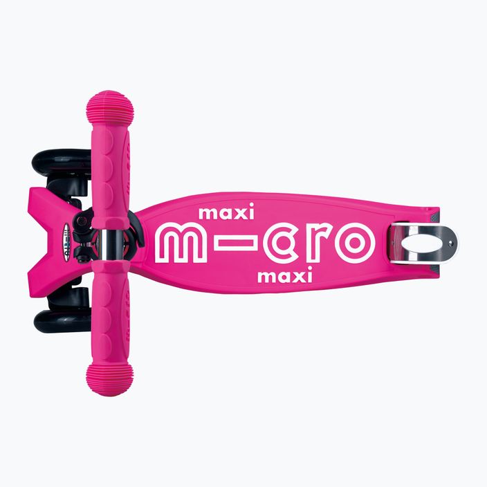 Hulajnoga trójkołowa dziecięca Micro Maxi Deluxe Shocking pink 10