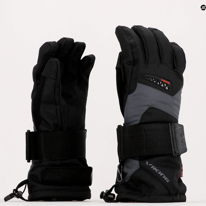 Rękawice snowboardowe Viking Trex Snowboard dark/grey 10