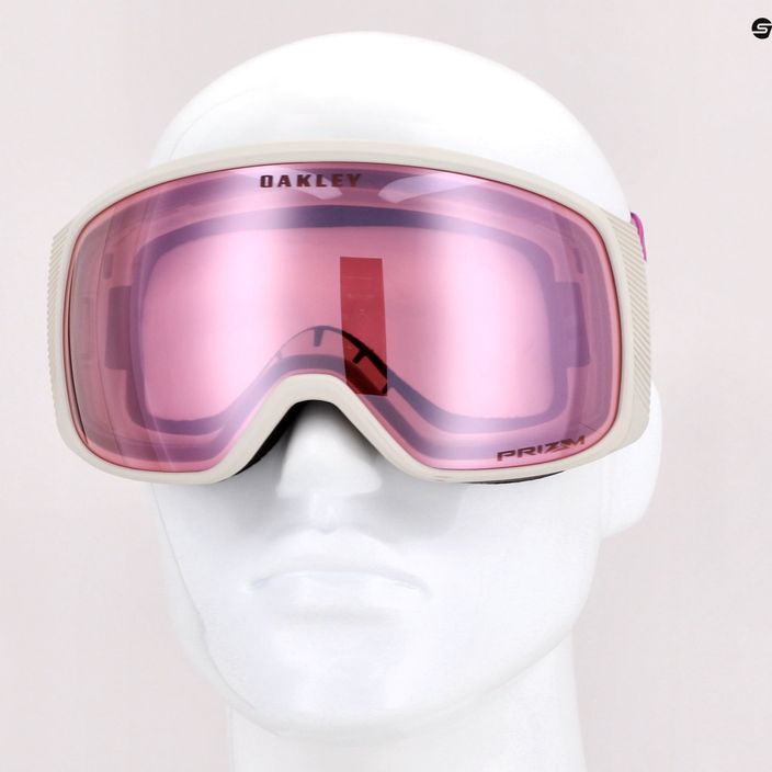 Gogle narciarskie Oakley Flight Tracker M matte ultra purple/prizm snow hi pink irridium 5