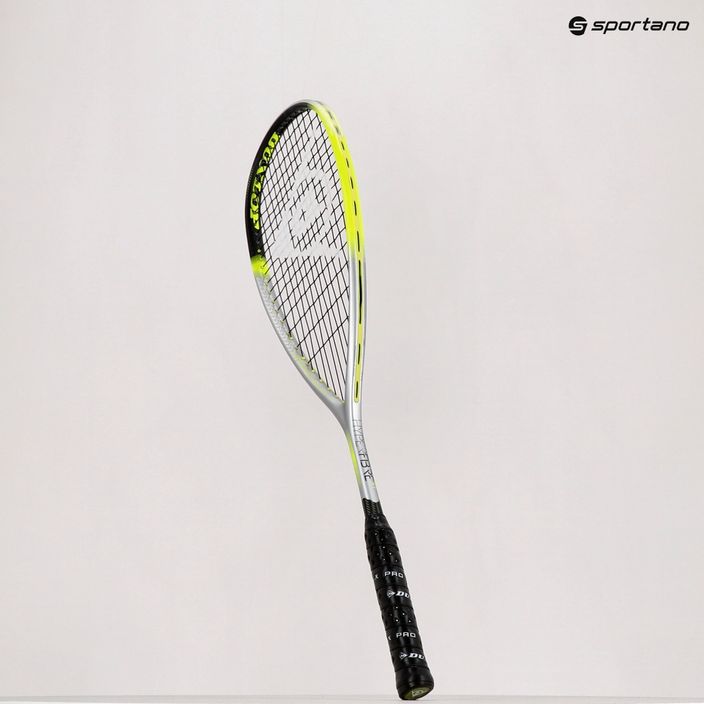 Rakieta do squasha Dunlop Sq Hyperfibre Xt Revelation 125 czarno-żółta 773305 8