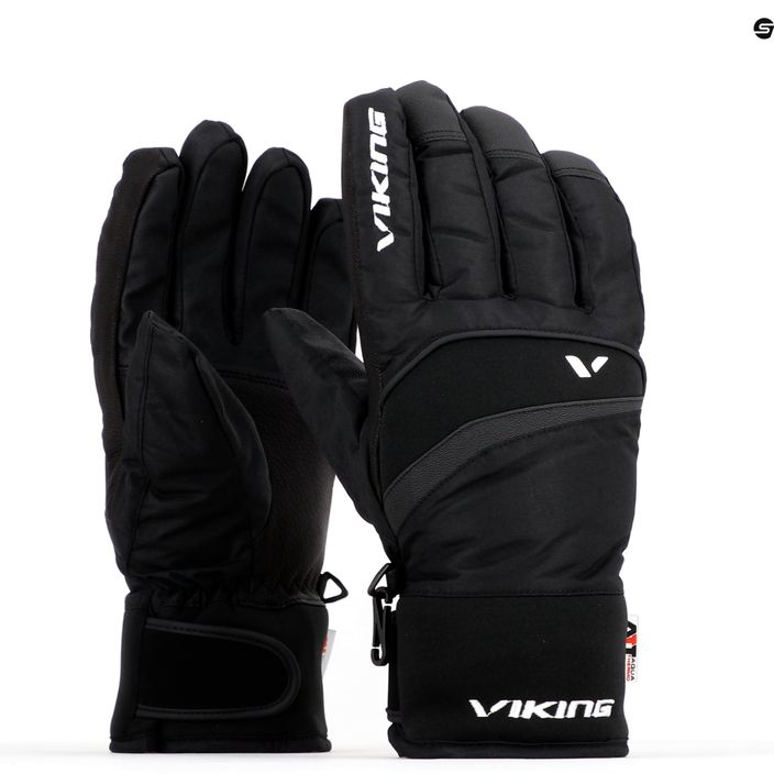 Rękawice narciarskie męskie Viking Piemont Ski black 9