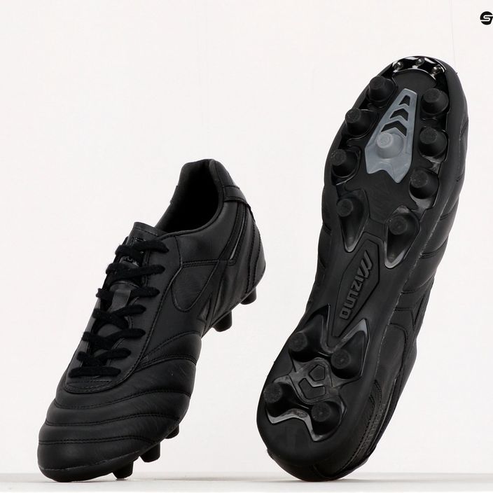 Buty piłkarskie męskie Mizuno Morelia II Elite MD black/iridescent 12