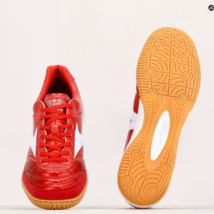 Buty piłkarskie Mizuno Morelia Sala Elite IN czerwone Q1GA221060 11