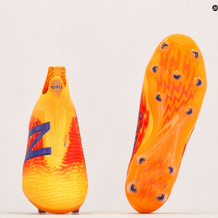Buty piłkarskie męskie New Balance Tekela V3+ Pro FG impulse/vibrant orange 11