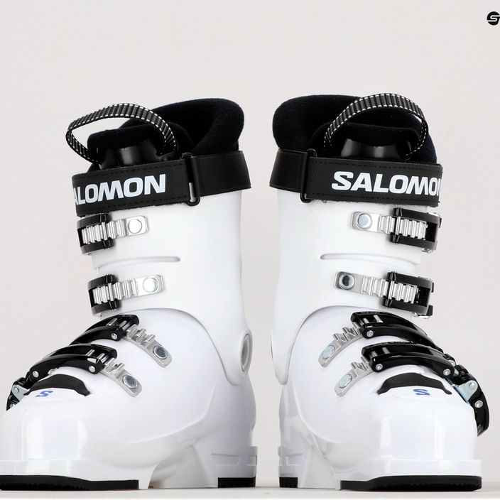 Buty narciarskie dziecięce Salomon S Max 60T L white/race blue/process blue 9