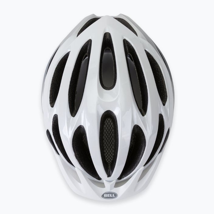 Kask rowerowy Bell Traverse gloss white/silver 6