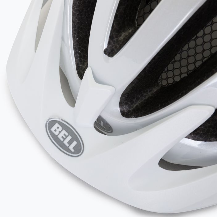 Kask rowerowy Bell Traverse gloss white/silver 7