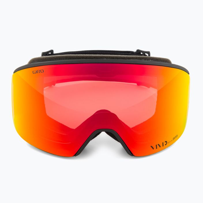 Gogle narciarskie Giro Axis black wordmark/ember/infrared 3