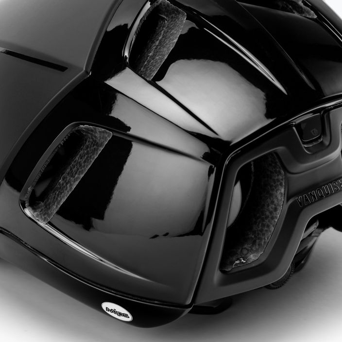 Kask rowerowy Giro Vanquish Integrated Mips matte black/gloss black 7