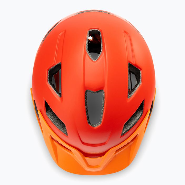 Kask rowerowy dziecięcy Bell Sidetrack Jr matte red/orange 6