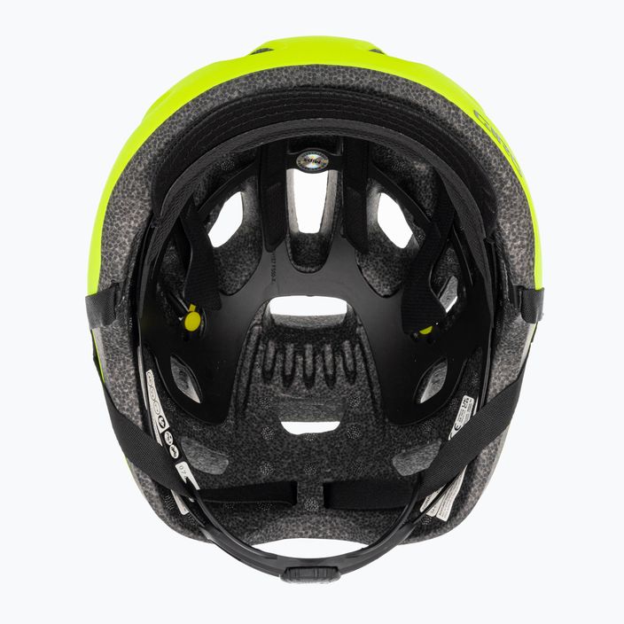 Kask rowerowy Giro Cormick Integrated MIPS matte highlight yellow black 6