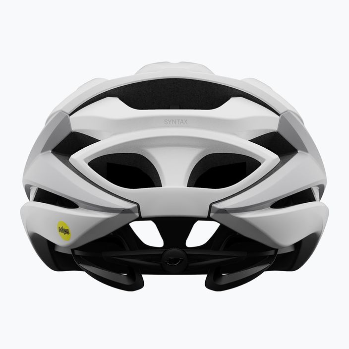 Kask rowerowy Giro Syntax Integrated MIPS matte white/silver 3