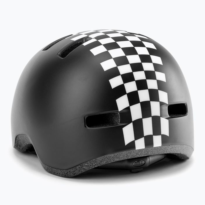 Kask rowerowy dziecięcy Bell Lil Ripper checkers matte black/white 4
