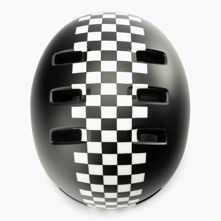 Kask rowerowy dziecięcy Bell Lil Ripper checkers matte black/white 6