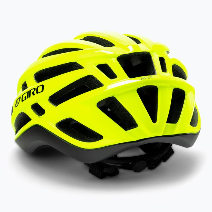 Kask rowerowy Giro Agilis highlight yellow 4