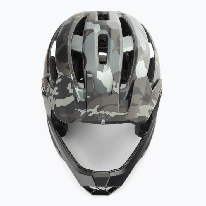 Kask rowerowy Bell FF Super Air R MIPS Spherical matte gloss black camo 6