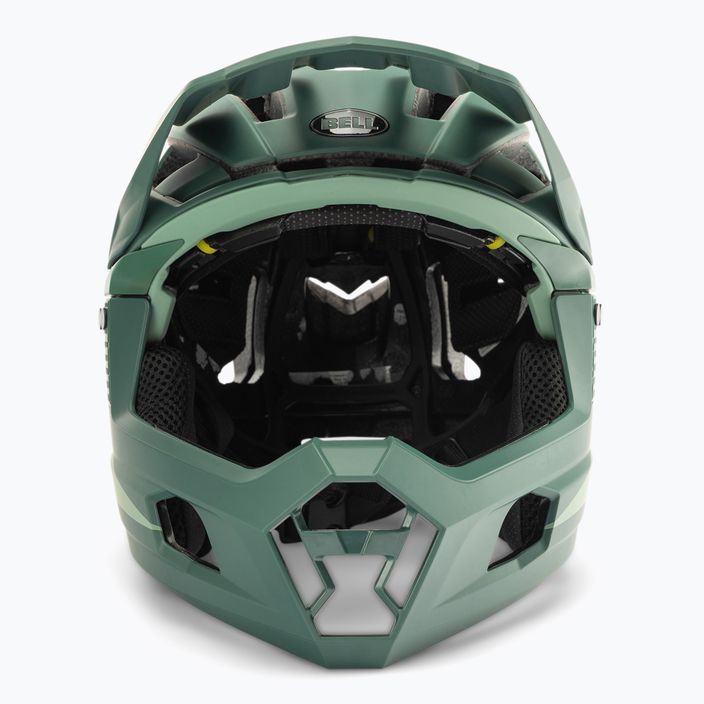 Kask rowerowy Bell FF Super Air R MIPS Spherical matte gloss green infrared 2