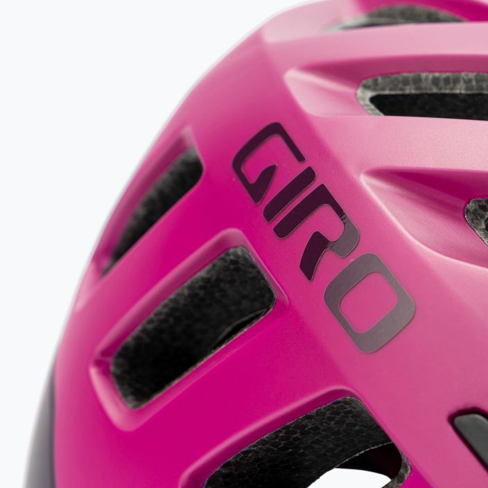 Kask rowerowy damski Giro Radix W matte pink street 7