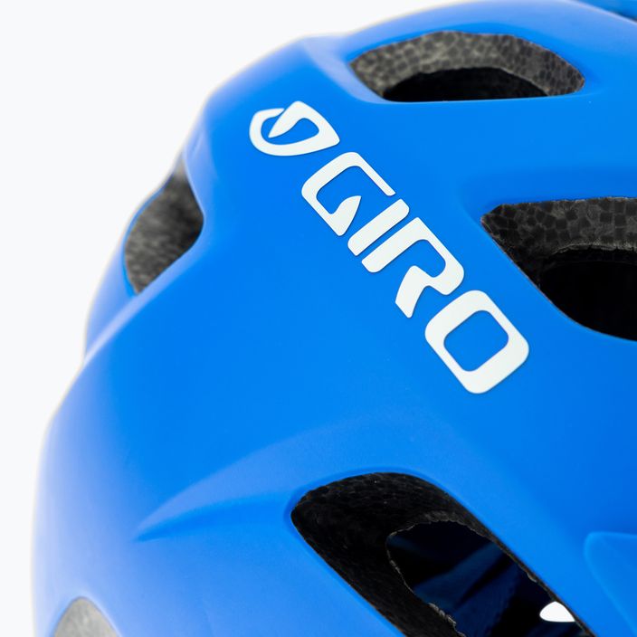 Kask rowerowy Giro Fixture matte trim blue 7