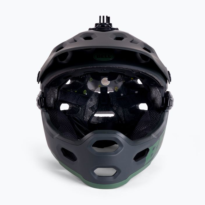 Kask rowerowy Bell Full Face Super 3R MIPS matte green 2