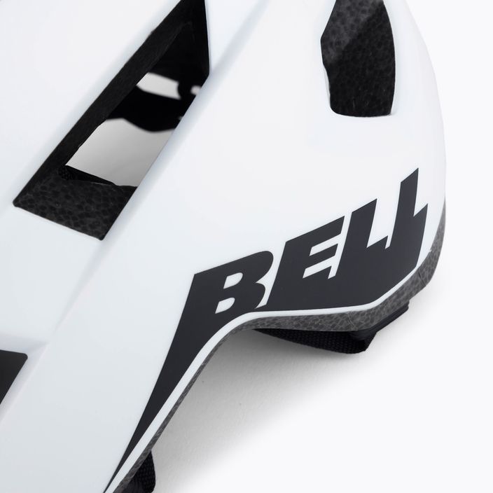 Kask rowerowy Bell Spark matte gloss white/black 7
