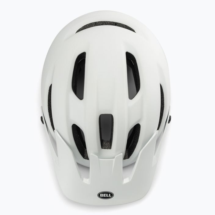 Kask rowerowy Bell 4Forty matte gloss white black 6