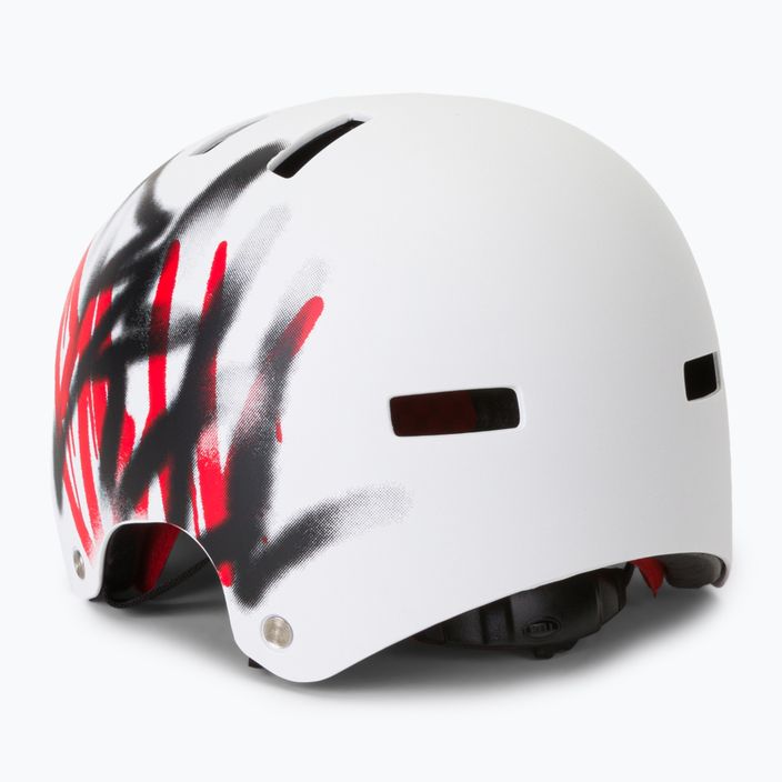 Kask rowerowy Bell Local matte white scribble 4
