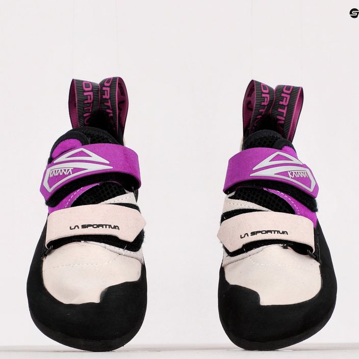 Buty wspinaczkowe damskie La Sportiva Katana white/purple 11