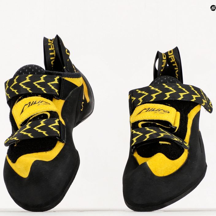 Buty wspinaczkowe męskie La Sportiva Miura VS yellow/black 11