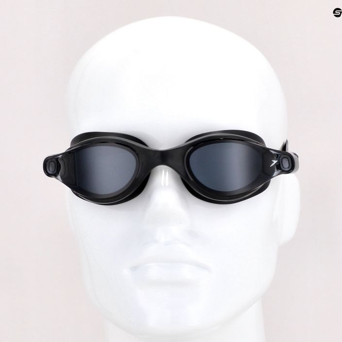 Okulary do pływania Speedo Vue black/silver/light smoke 7