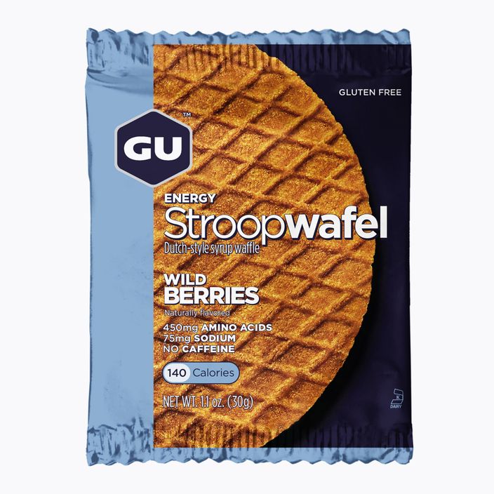 Przekąska GU Energy Stroopwaffle 32 g wild berry gluten free