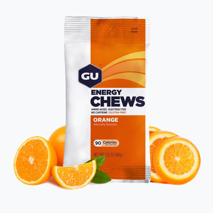 Żelki energetyczne GU Energy Chews orange 2