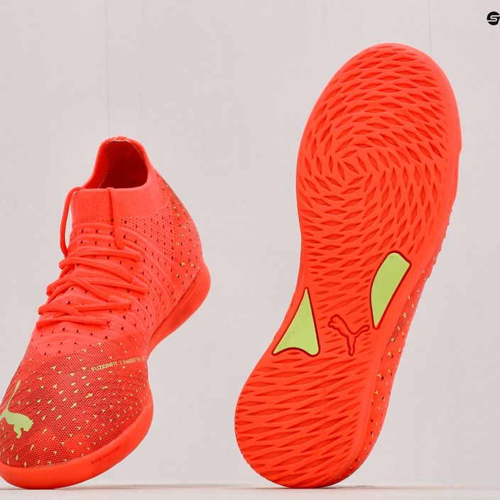 Buty piłkarskie dziecięce PUMA Future Z 3.4 IT fiery coral/fizzy light/puma black/salmon 10