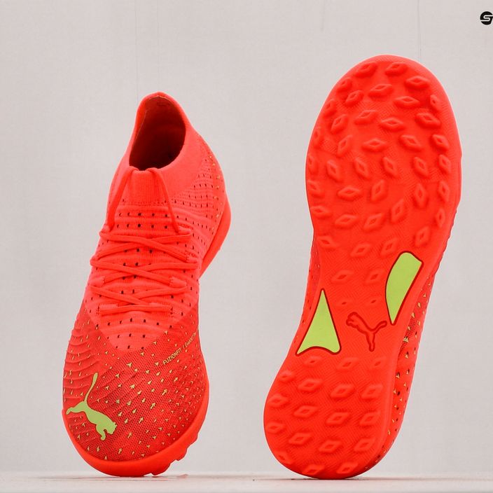 Buty piłkarskie dziecięce PUMA Future Z 3.4 TT fiery coral/fizzy light/puma black/salmon 11