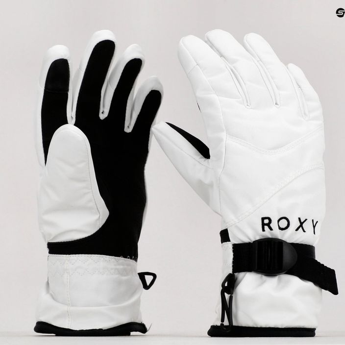 Rękawice snowboardowe damskie ROXY Jetty Solid bright white 6
