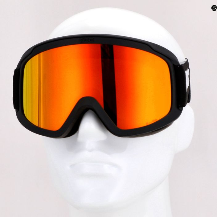 Gogle narciarskie POC Opsin Clarity uranium black/spektris orange 11