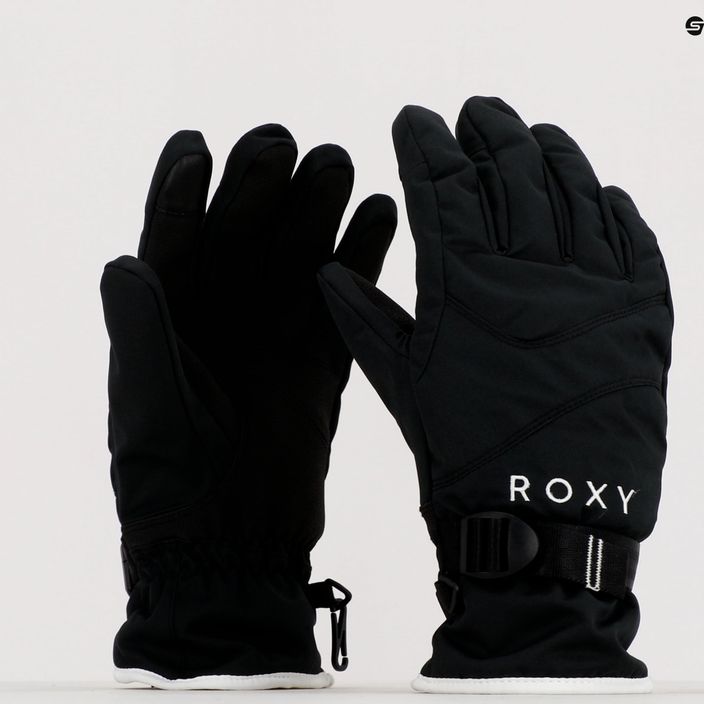 Rękawice snowboardowe damskie ROXY Jetty Solid true black 8
